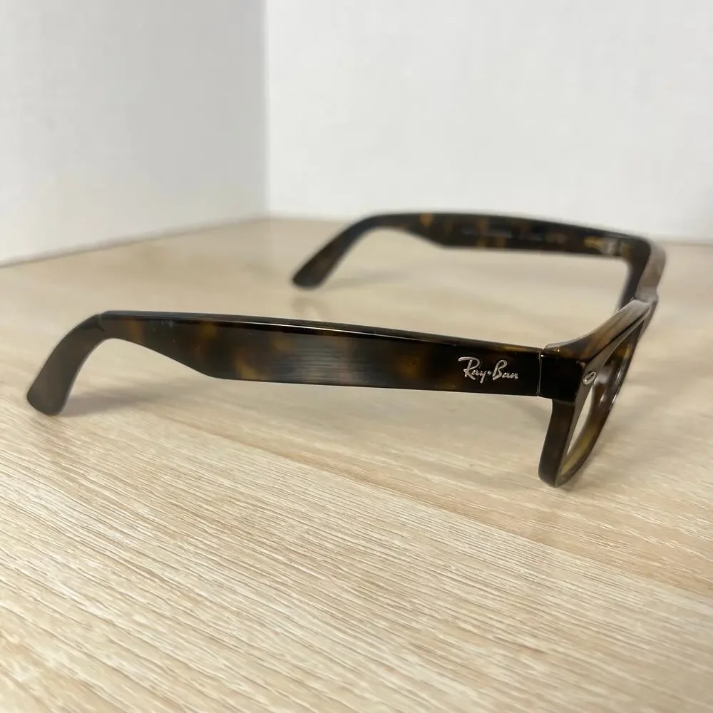 Ray-Ban RB2132 New Wayfarer 710 Sunglasses Tortoise 52-18-145 FRAMES ONLY Italy